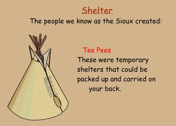 Preview of Native Americans of the Plains - Smartboard Lesson