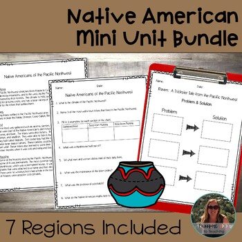 Preview of Native Americans of the United States Regions - 5th Grade Native Americans