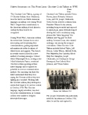 Native Americans on The Front Lines: Choctaw Code Talkers in WWI