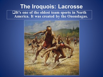The Iroquois  Native american lacrosse, Woodland indians, Native