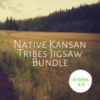 Preview of Native Kansan Tribe Jigsaw Research Bundle