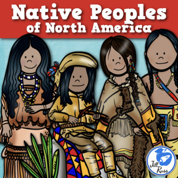 Preview of Native People of North America Unit with Informational Text & Lapbook