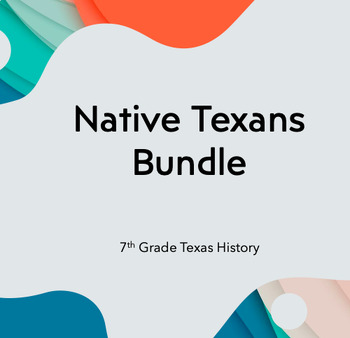Preview of Native Texans Unit Bundle