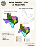 Native Tribes of Texas Maps