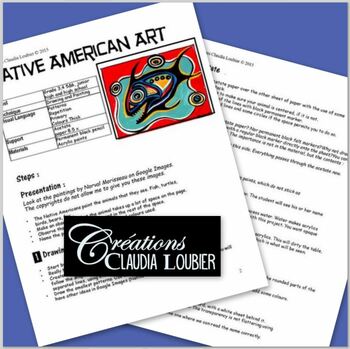 Native American Art: Art Lesson for Kids by Art with Creations Claudia ...