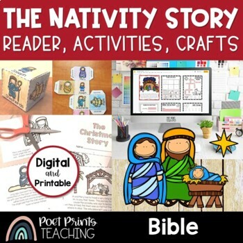 Preview of The Nativity Story Activities