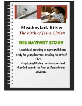 Preview of Nativity Christmas Workbook