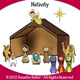 Nativity Clip Art | Clipart Commercial Use