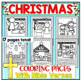 Nativity Coloring Book Christian Christmas Coloring Pages 