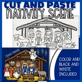 Nativity Craft - Cut and Paste Activity
