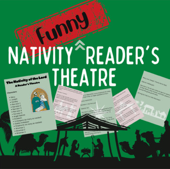 Preview of Nativity (FUNNY!) Reader's Theatre