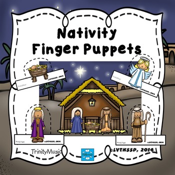 Nativity Finger Puppets by TrinityMusic | TPT