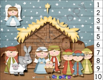 Nativity Games and Activities for Preschool & Kindergarten by Heap A Hoopla