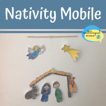 Nativity Mobile and Crown - Craft by Multilingual Minds | TPT