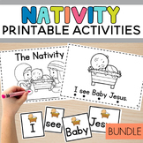 Nativity Printable Activities Bundle