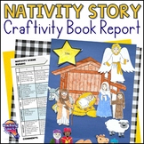 Nativity Scene Craft  - The Christmas Story Book Report  B