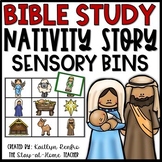 Nativity Christmas Toddler Sensory Bin Activities | Presch