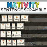 Nativity Sentence Scramble Center