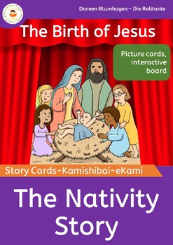 Preview of Nativity Story - The Birth of Jesus - Picture Cards and Storytelling
