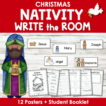 Christmas Nativity Write the Room by Peggy Means - Primary Flourish