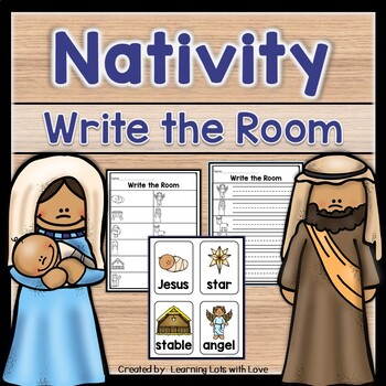 Nativity Write the Room by Learning Lots with Love | TpT