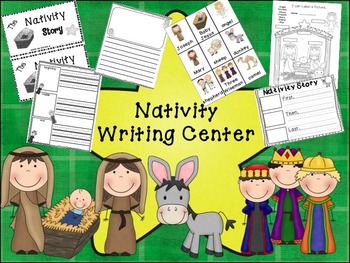 Nativity Writing Center by FinnTastic | Teachers Pay Teachers