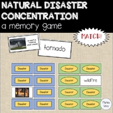 Natural Disaster Concentration: A Memory Matching Game!