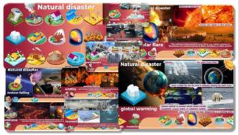Preview of Natural Disaster. PowerPoint Template Slides