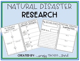 Natural Disaster Research Booklet