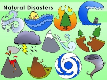 Preview of Natural Disasters Clip Art