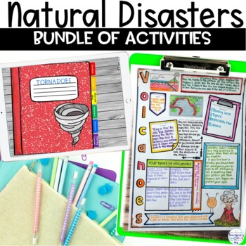 Preview of Natural Disasters Activities and Project