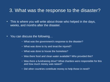 natural disasters geography assignment