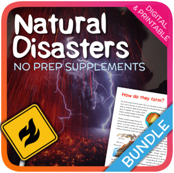 Preview of Natural Disasters Bundle