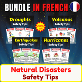 Natural Disasters Bundle in french - Droughts, Earthquakes