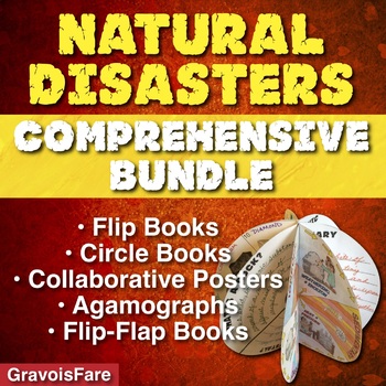 Preview of Natural Disasters COMPREHENSIVE BUNDLE of all products related to this topic
