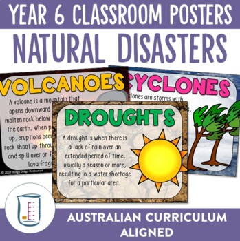 Preview of Natural Disasters Classroom Posters
