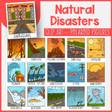 Natural Disasters Clip art | Weather | Wildfire, Landslide