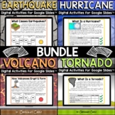 Natural Disasters Digital BUNDLE {Earthquake, Hurricane, T