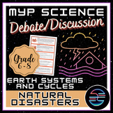 Natural Disasters Discussion - Earth Systems and Cycles - 