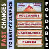 Natural Disasters Foldable - Great for Science Interactive