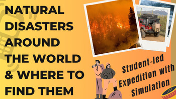 Preview of Natural Disasters & Hazards Across the Globe- Virtual Field | Slides | PPT | PDF