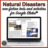 Natural Disasters Nonfiction Texts and Activities for Use 