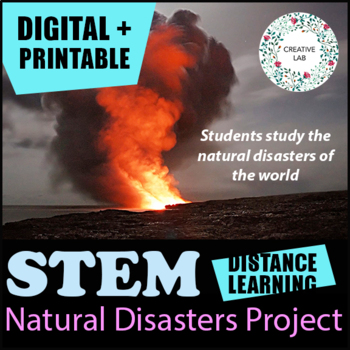 Preview of Natural Disasters Hazards Research Project - PBL