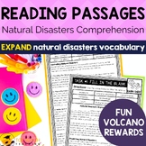 Natural Disasters Reading Comprehension | Close Reading Pa