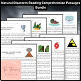 Natural Disasters Reading Comprehension Passages Bundle