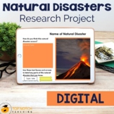 Natural Disasters Research Project PRINT & DIGITAL | Science PBL