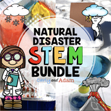 Natural Disasters Activities and STEM Challenges BUNDLE