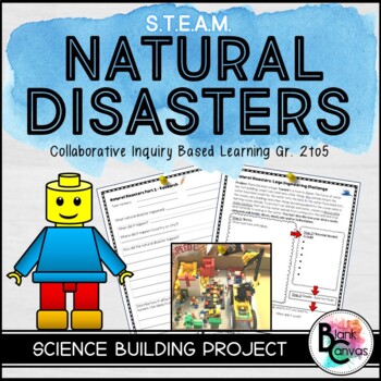 Preview of Natural Disasters STEM Lego Challenge