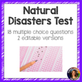 Natural Disasters Test
