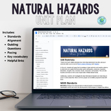 Natural Disasters Unit Plan